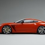 Aston Martin V12 Zagato appeared in the form of an endurance race car