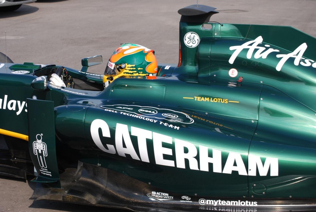 Caterham Cars enter Formula One with Team Lotus