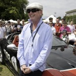 Chris Evans and the Ferrari SA Aperta at the Goodwood Festival of Speed