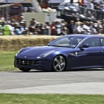 Ferrari FF at drives the hill at Goodwood Festival of Speed