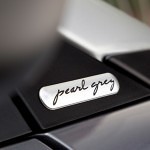 smart fortwo pearlgrey badge