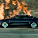 A black 2012 Audi A7