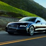 Front view fo the new award winning Audi A7