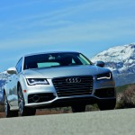 Front view of a silver 2012 Audi A7
