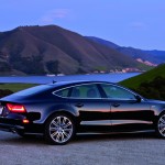 Lights on in the Audi A7 2012