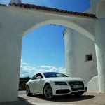 The 2012 Audi A7 in white