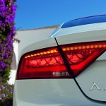 The Audi A7 rear light