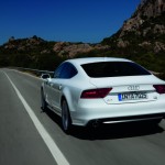The sleek lines of the 2012 Audi A7