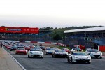 Ferrari World Record Convoy Parade At Silverstone Race Circuit 964 Cars On The Track including 458 Spider California 360 355