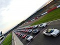 Massa Leads Ferrari World Record Convoy Parade At Silverstone Race Circuit 964 Cars On The Track