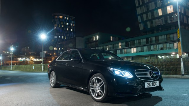Mercedes-Benz E350 BlueTEC with V6 diesel engine and 9G-TRONIC