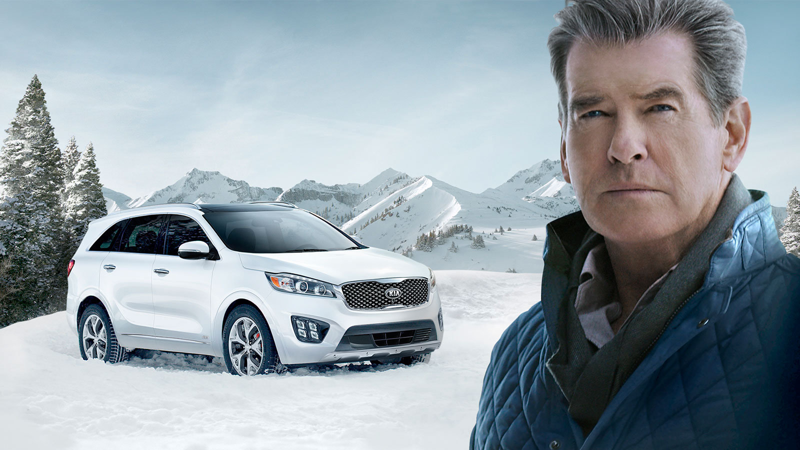 Pierce Brosnan makes #PerfectGetaway in Kia Sorento Super Bowl Ad