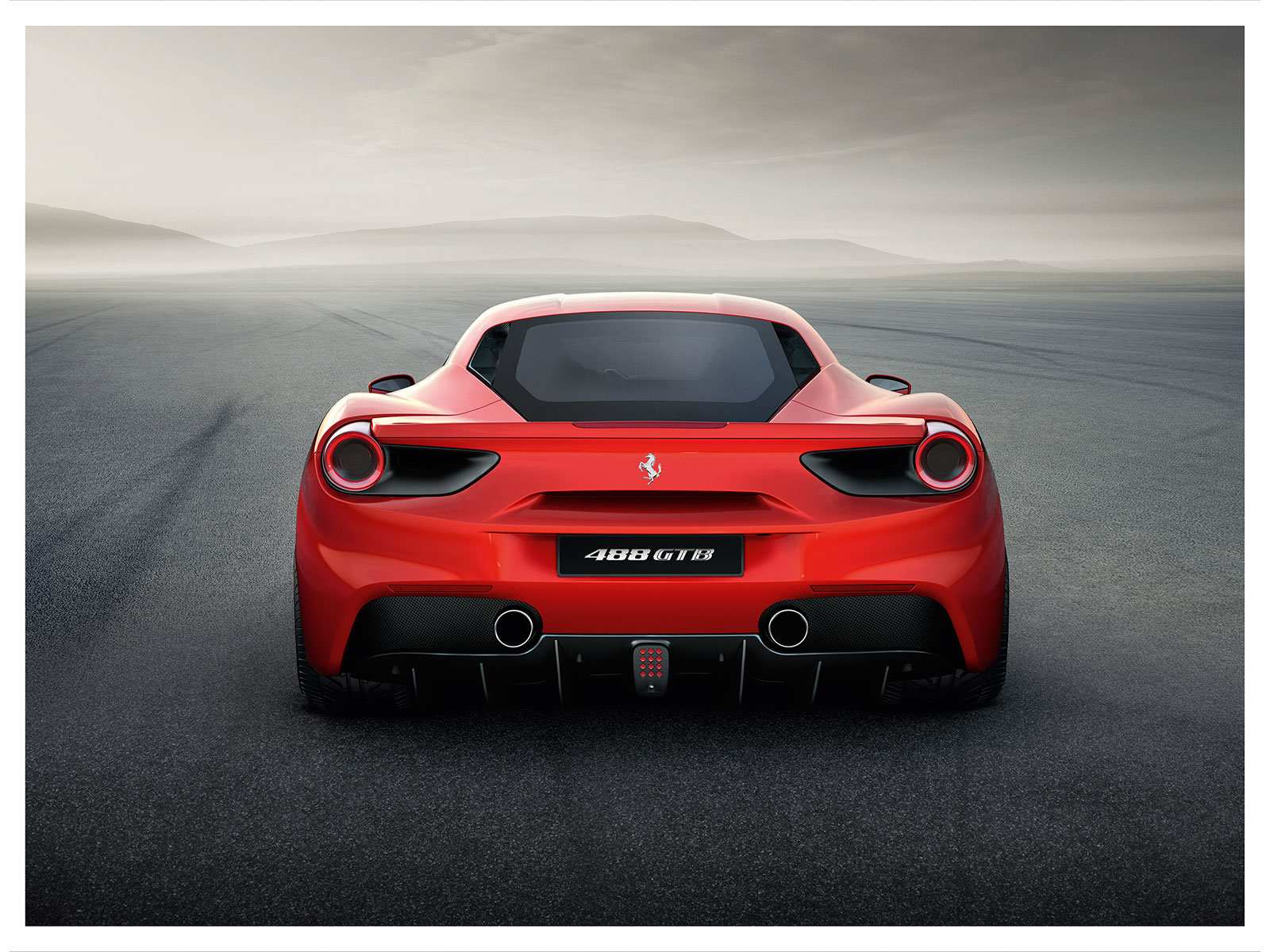 Ferrari 488 GTB rear