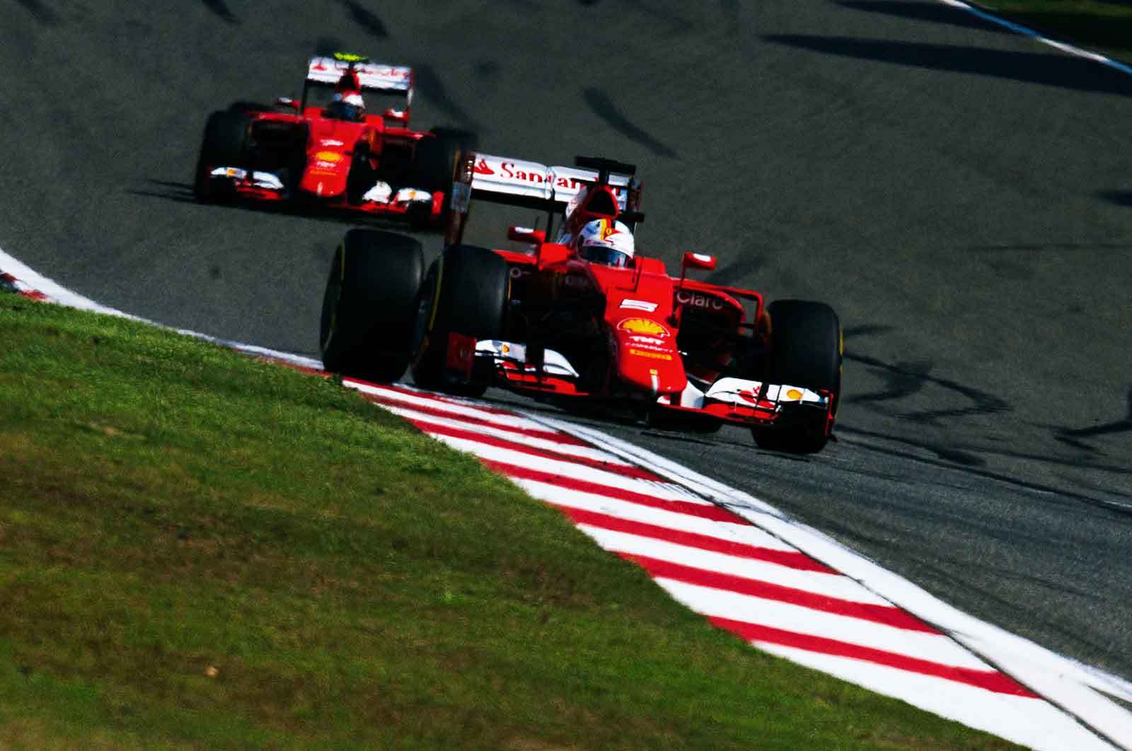 Chinese Grand Prix Kimi Raikkonen Sebastian Vettel