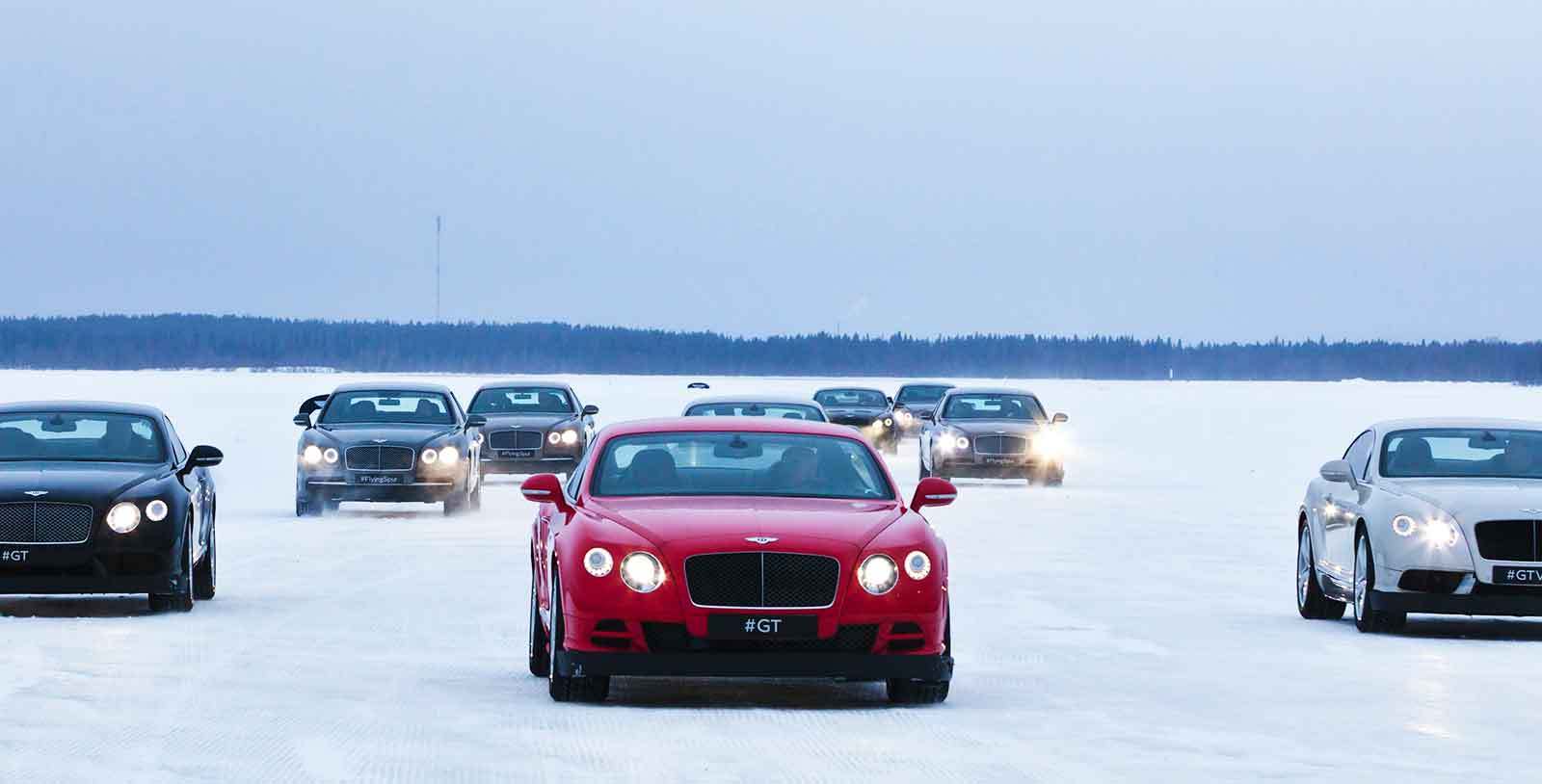 Bentayga makes Power on Ice Debut-