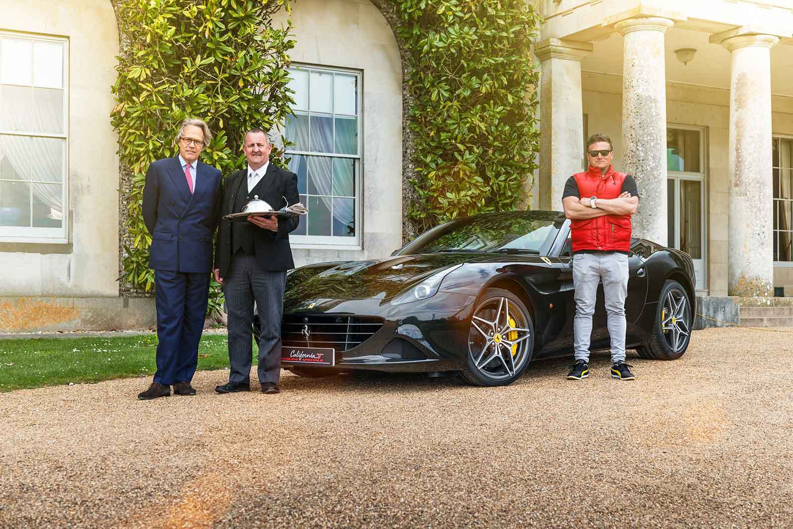 Fast Food with Lord March and Ferrari California T Handling Speciale Goodwood Festival of Speed 2016 Full Throttle Breakfast