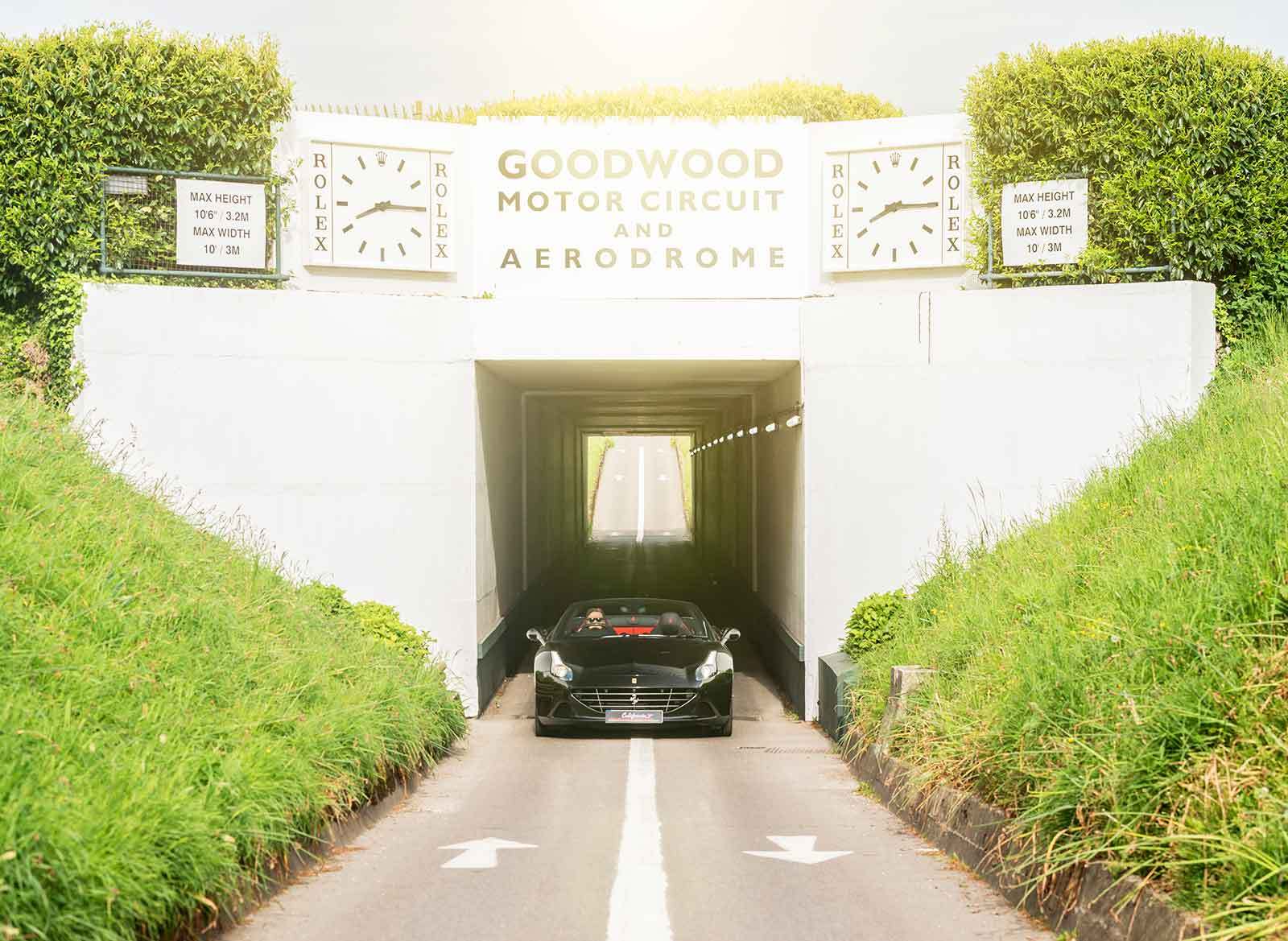 Ferrari California T at Goodwood Race Circuit